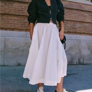 Free People Lowen midi skirt